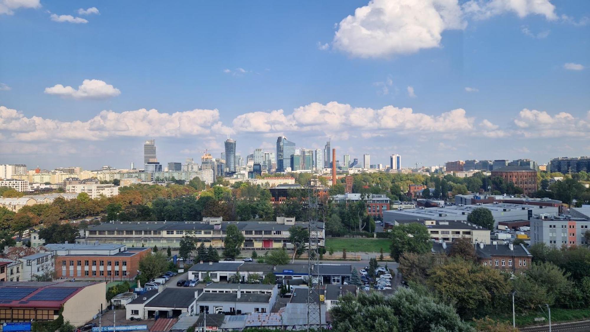 Apartamenty Wola Tower Na Prymasa - Z Widokiem Na City Warschau Exterior foto